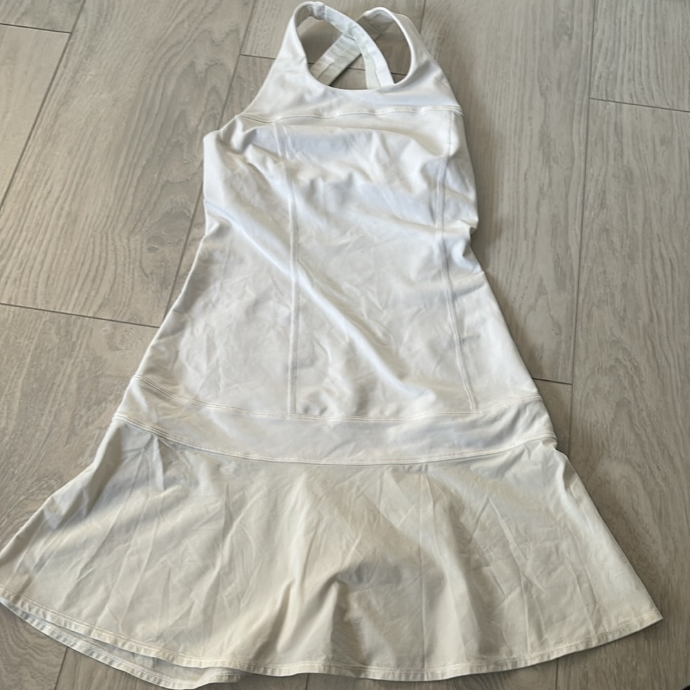 Lululemon golf tennis dress size 4 white - Picture 2 of 4